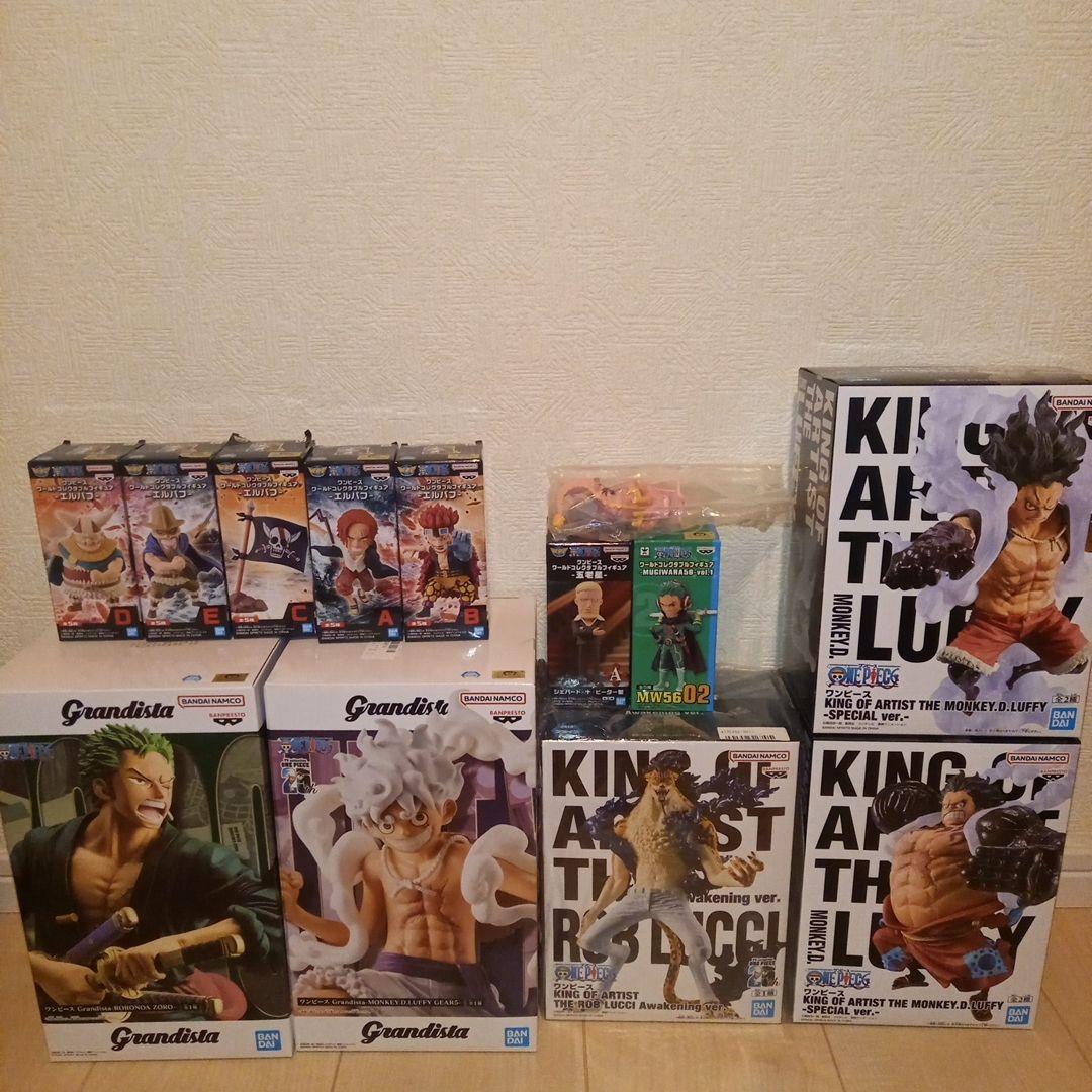 ワンピース フィギュア ジェルマ　ワーコレ　ギア4　ニカ　ほぼ未開封