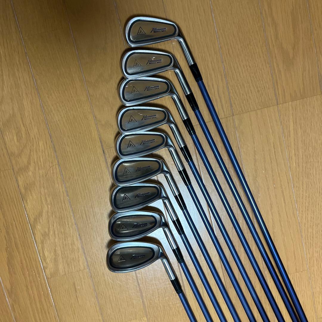 ｊｓチタンマッスルアイアン9本セット