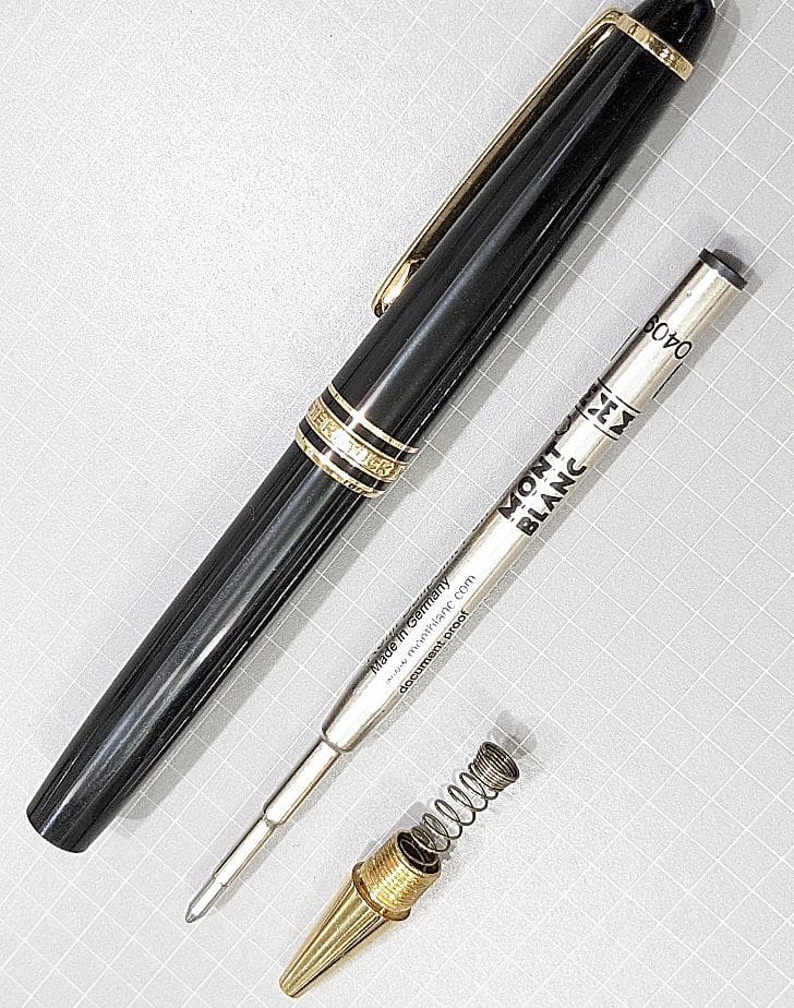 MONTBLANC　マイスターシュテュック ゴールドコーティング ボールペン