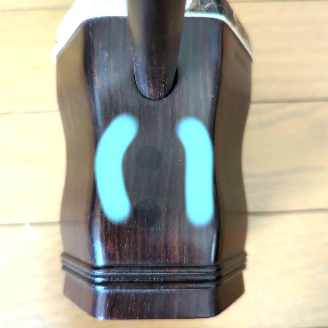 胡涵柔製作 明清老紅木 未使用 回紋頭二胡6