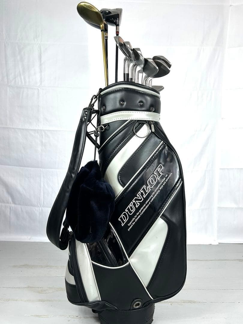 本格派 メンズゴルフクラブ 14本 フルセット ゴルフセット ダンロップ お試し