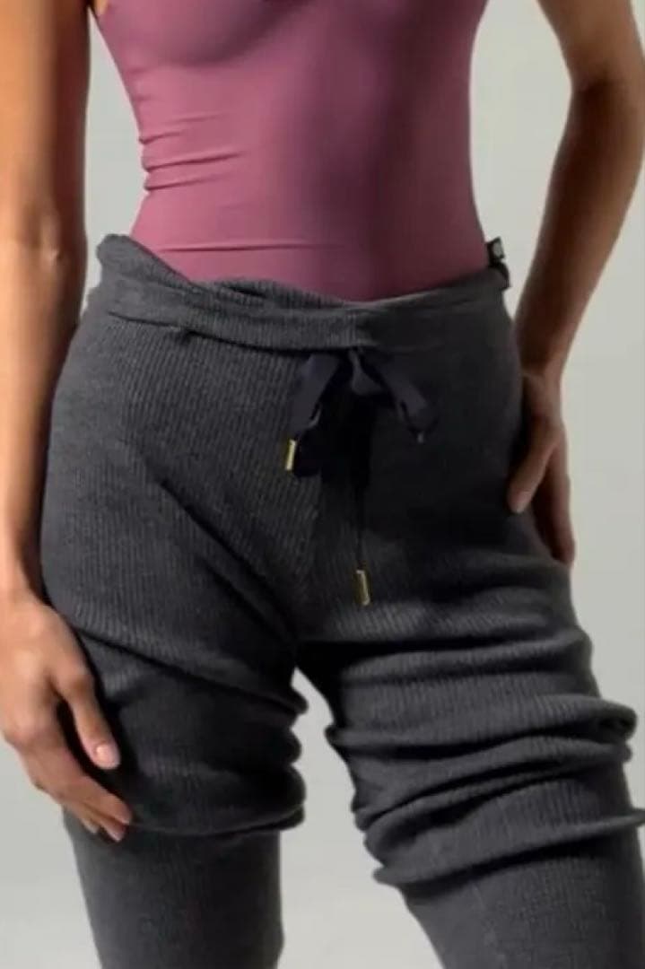 新品ボディール バレエ ウォームアップウェア グレー