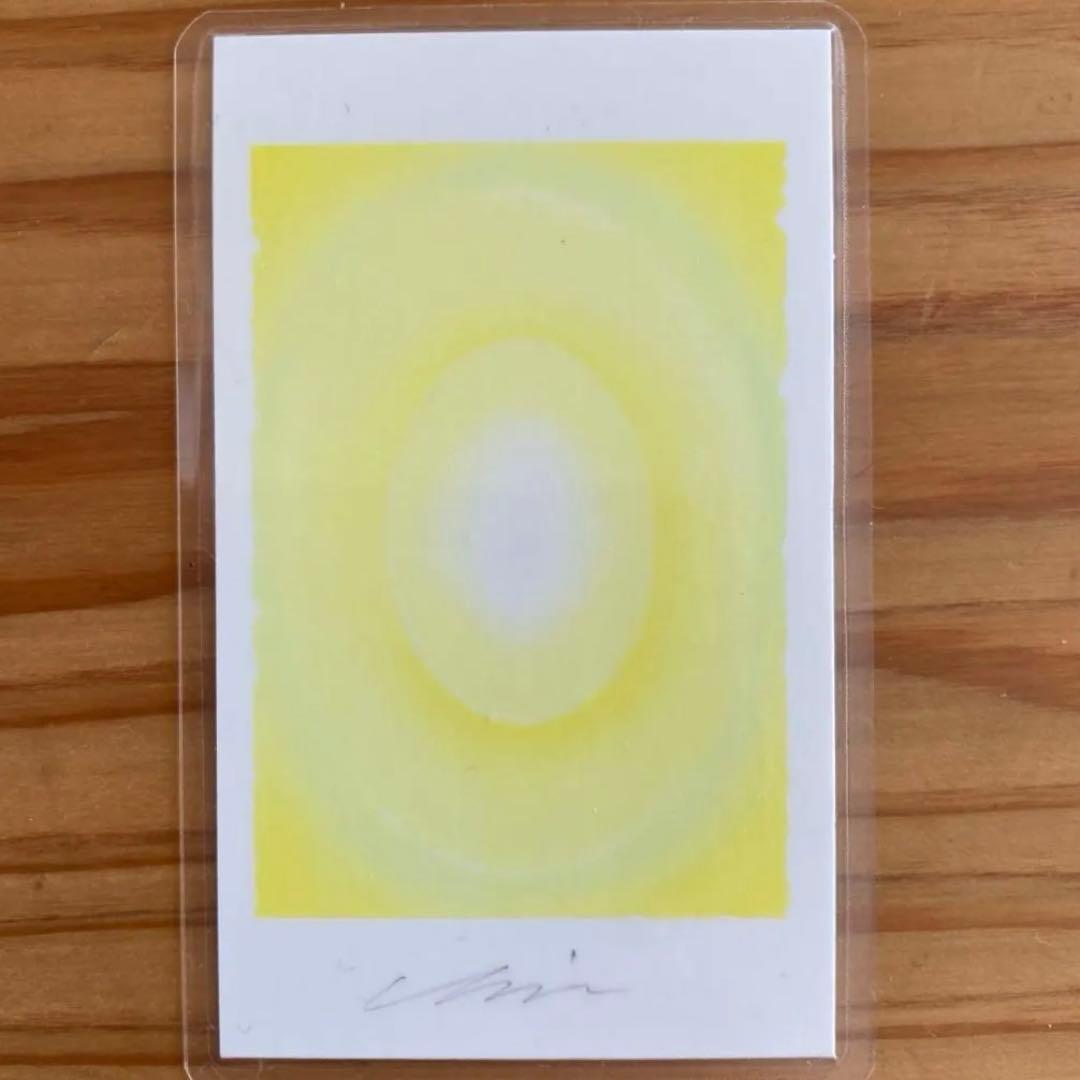 ChieArt 作品「宇宙神」名刺サイズ（持ち歩き用、御守り）