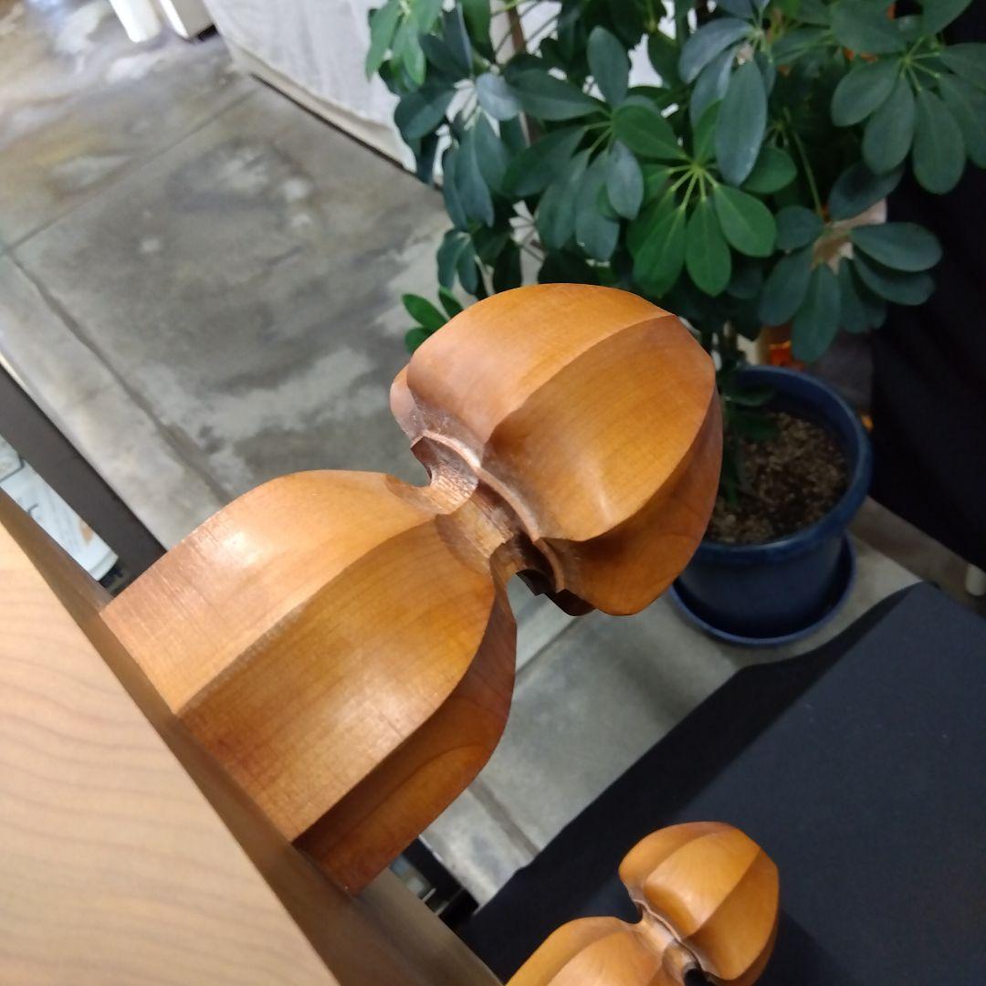 【桂　3寸碁盤　木裏】