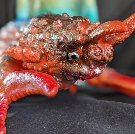 ゲゾラ・ガニメ「決戦！南海の大怪獣」（ブルマァク復刻）ソフビ２体セット