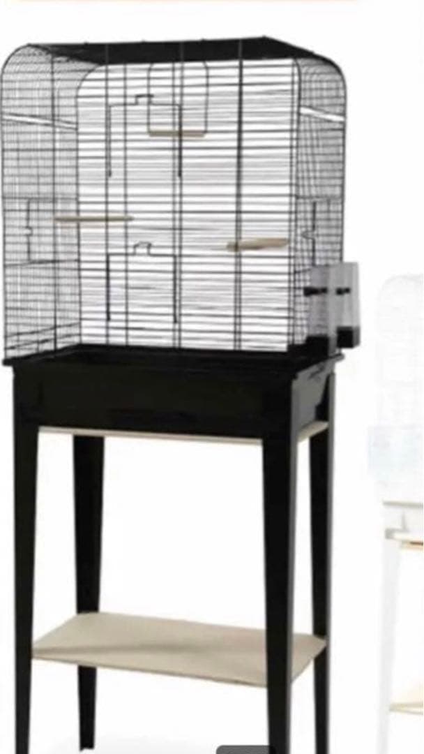 鳥かご　おしゃれZOLUX CHIC 104182 ケージ ブラック　ラスト1個