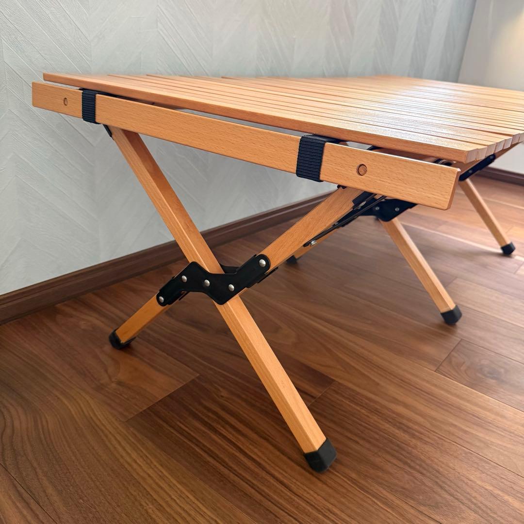 TOMOUNT ウッドロールトップテーブル Lサイズ