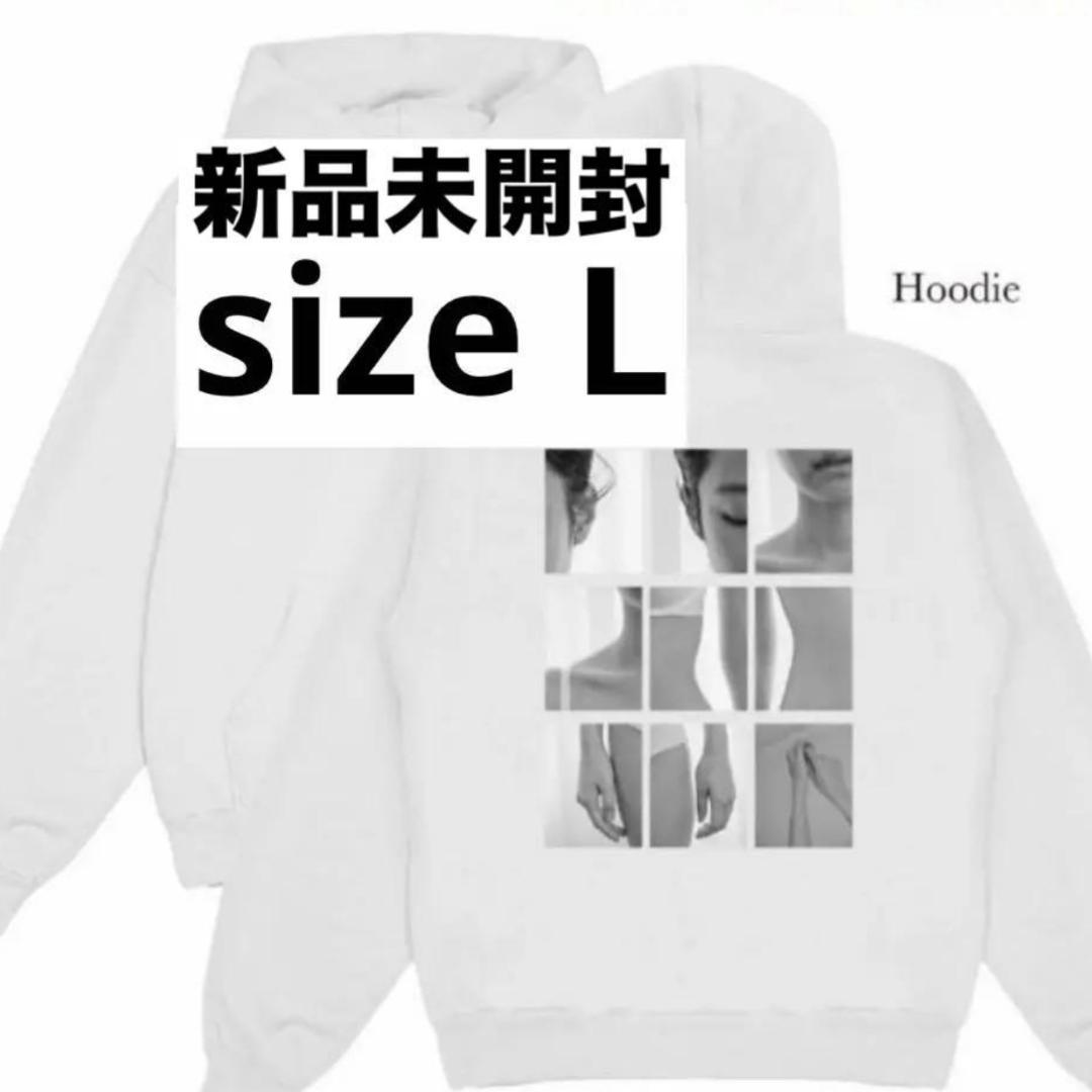 【匿名配送】Jennie ポップアップ フーディ サイズL