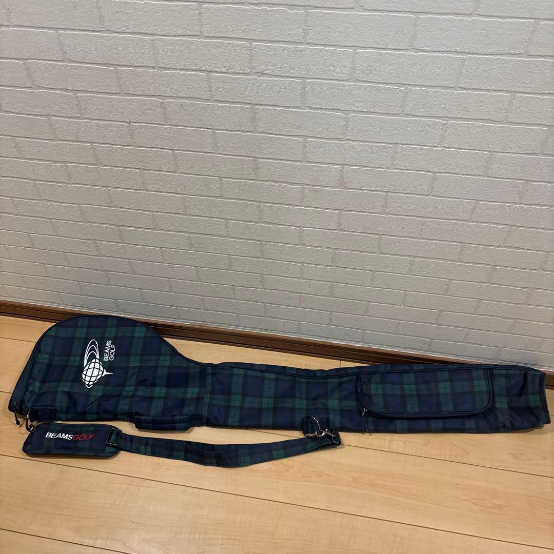 BEAMS GOLF ゴルフバッグ クラブケース ブラックウォッチ