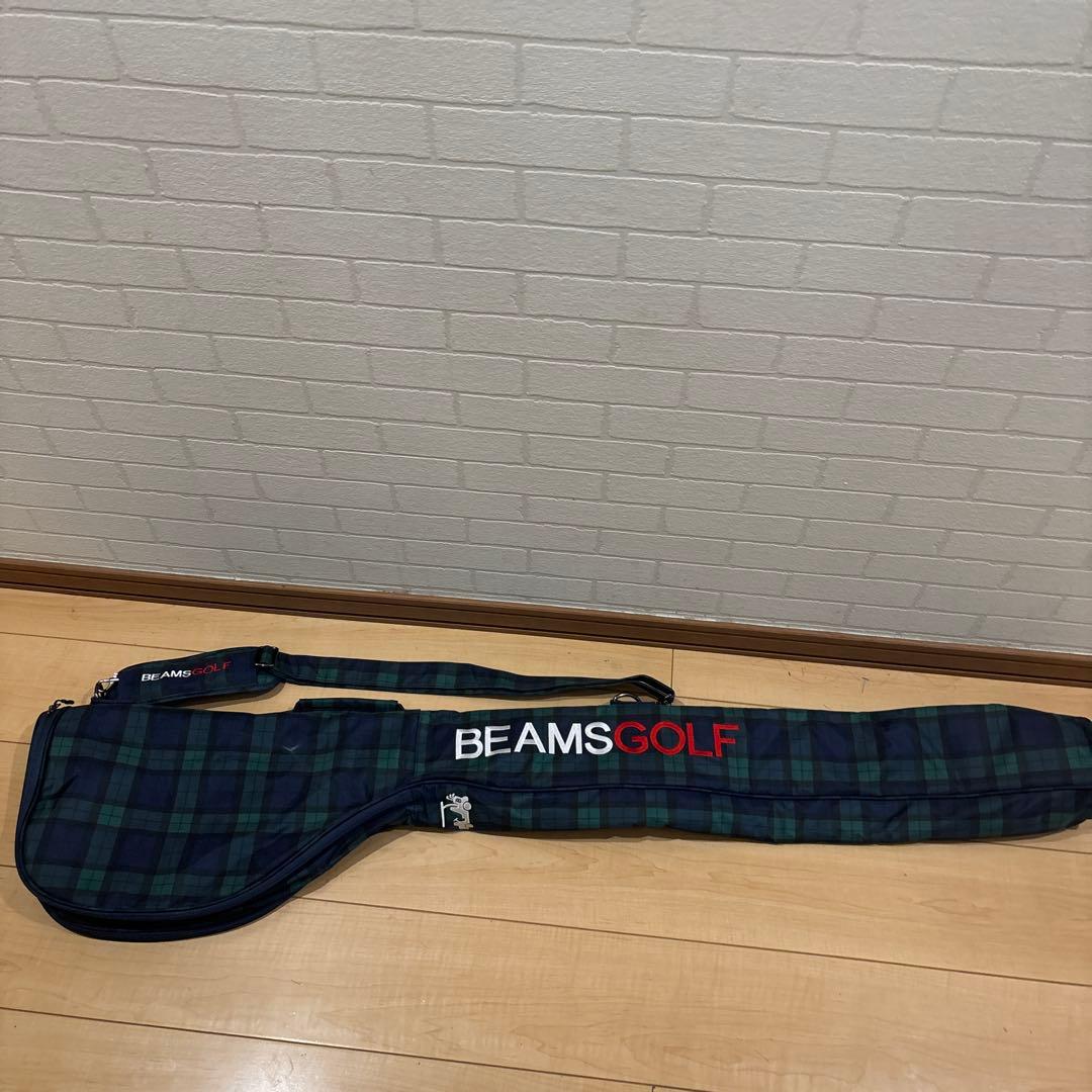 BEAMS GOLF ゴルフバッグ クラブケース ブラックウォッチ