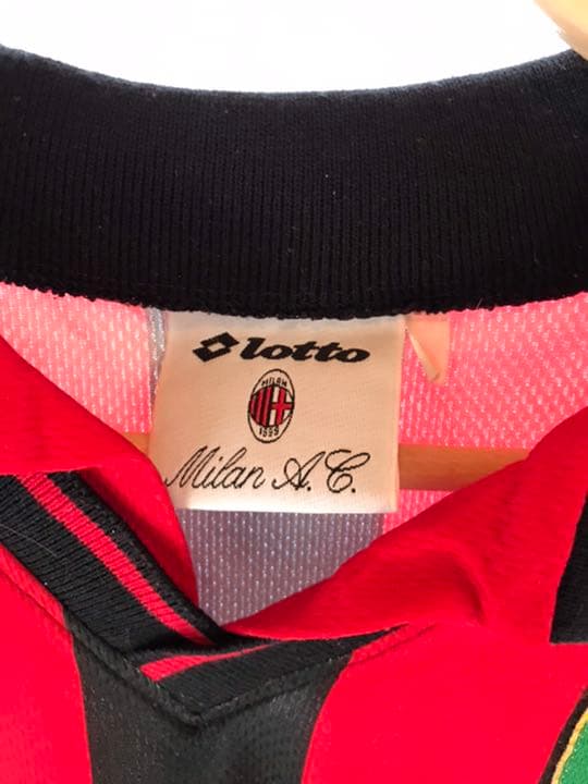 正規品 lotto ACミラン「10」サビチェビッチLユニフォームパンツ上下2点