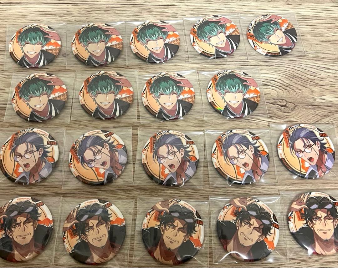 ヒプノシスマイク flava缶バッジ どついたれ本舗セット