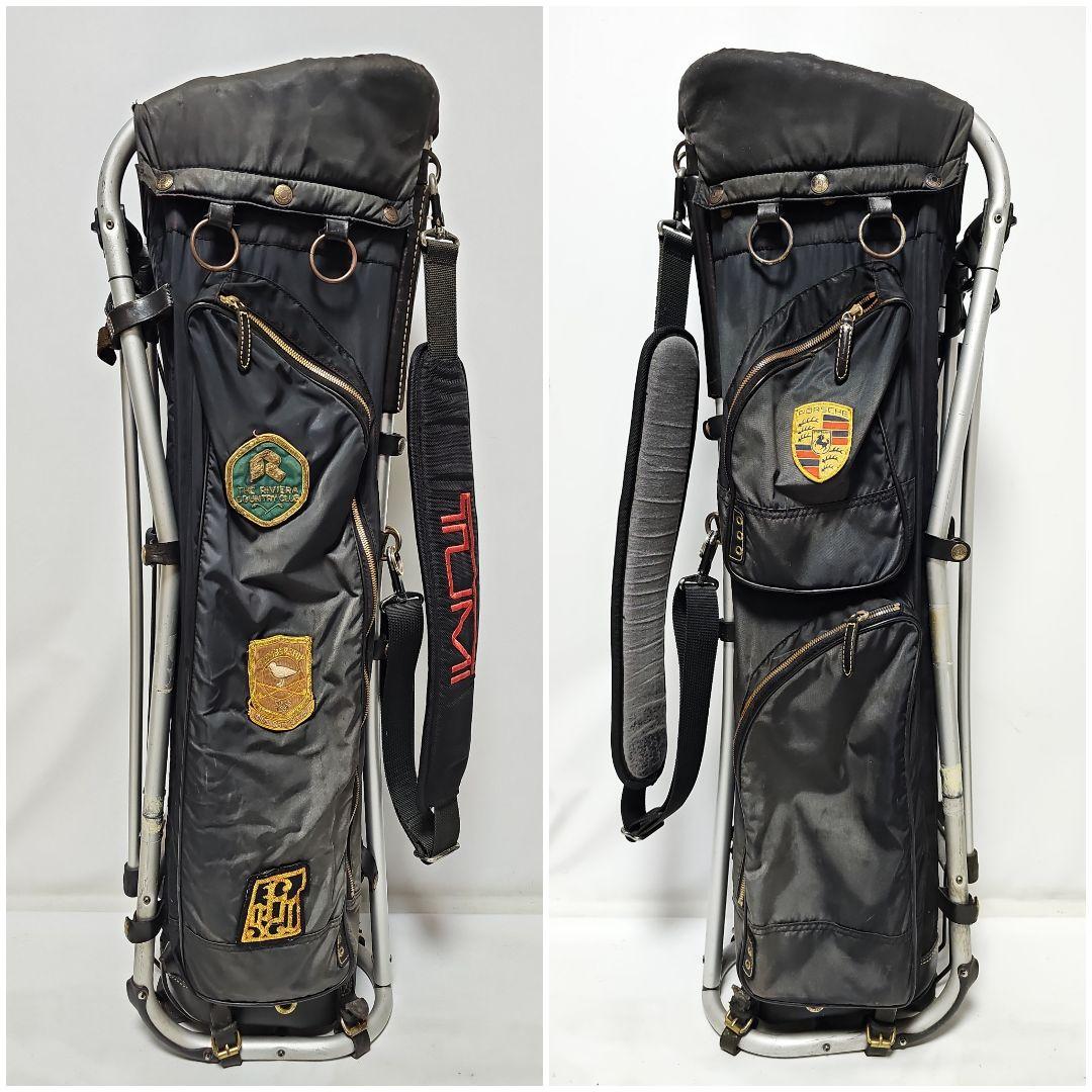 木ノ庄帆布　ミズノ　フレームウォーカー　キャディバッグ　中古　レア