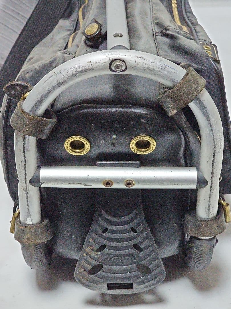 木ノ庄帆布　ミズノ　フレームウォーカー　キャディバッグ　中古　レア