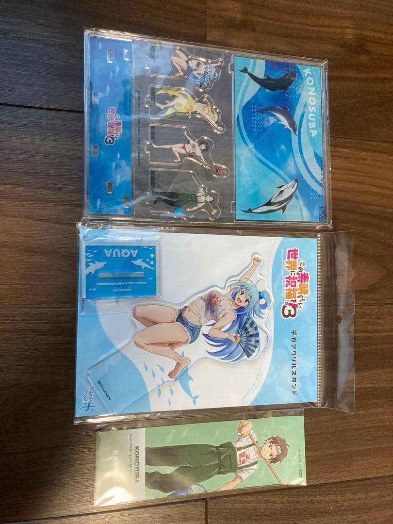 この素晴らしい世界に祝福を　このすば　アクリルスタンド等グッズセット