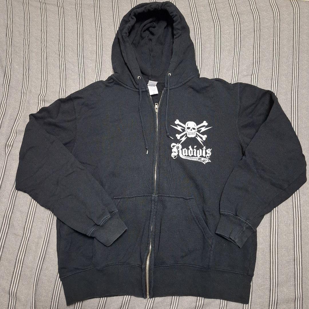 RADIOTS 髑髏パーカー Lサイズ