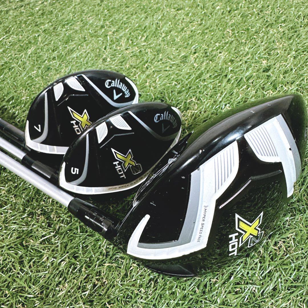 キャロウェイ X2 HOT レディース ゴルフクラブセット 初心者 人気モデル