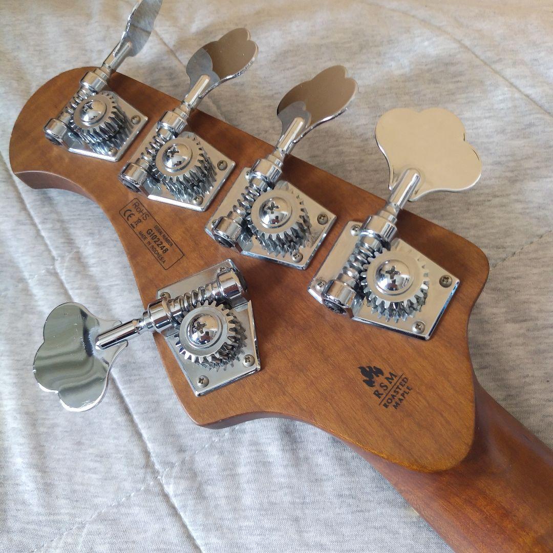 Bacchus バッカス WL5-ASH 5弦ベース シースルーブラック