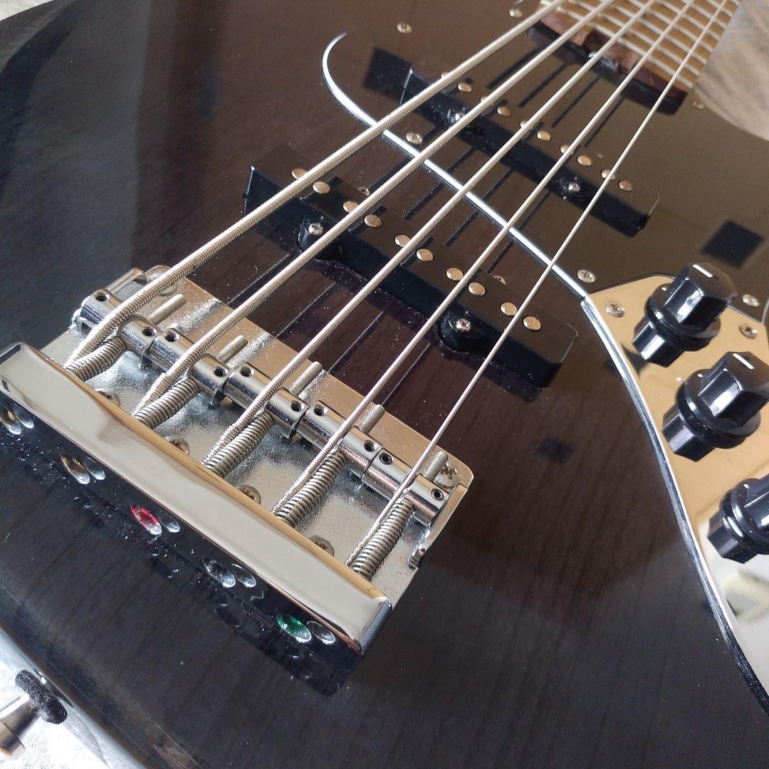 Bacchus バッカス WL5-ASH 5弦ベース シースルーブラック