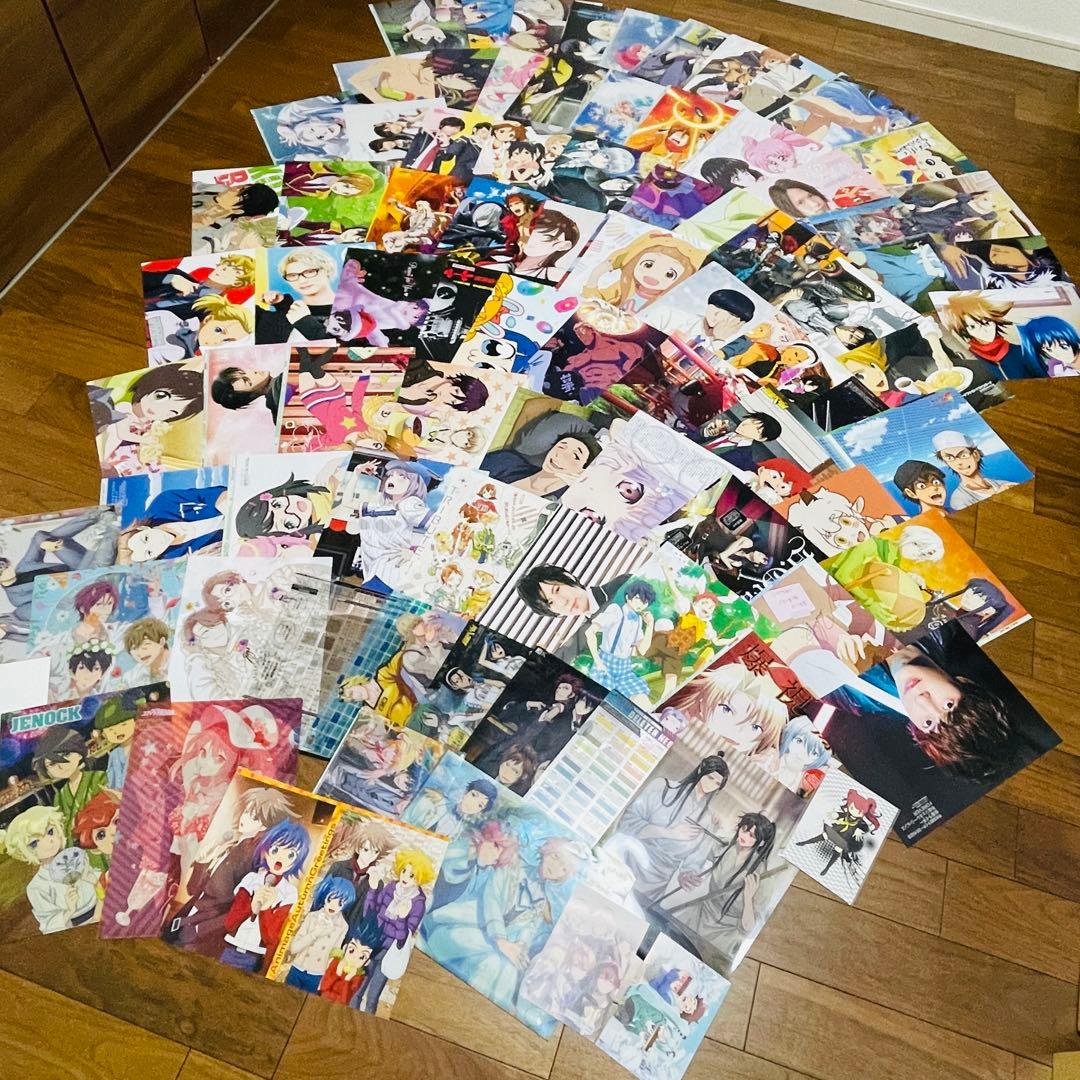 アニメ雑誌　ポスター　クリアファイル　ポストカード　まとめ売り