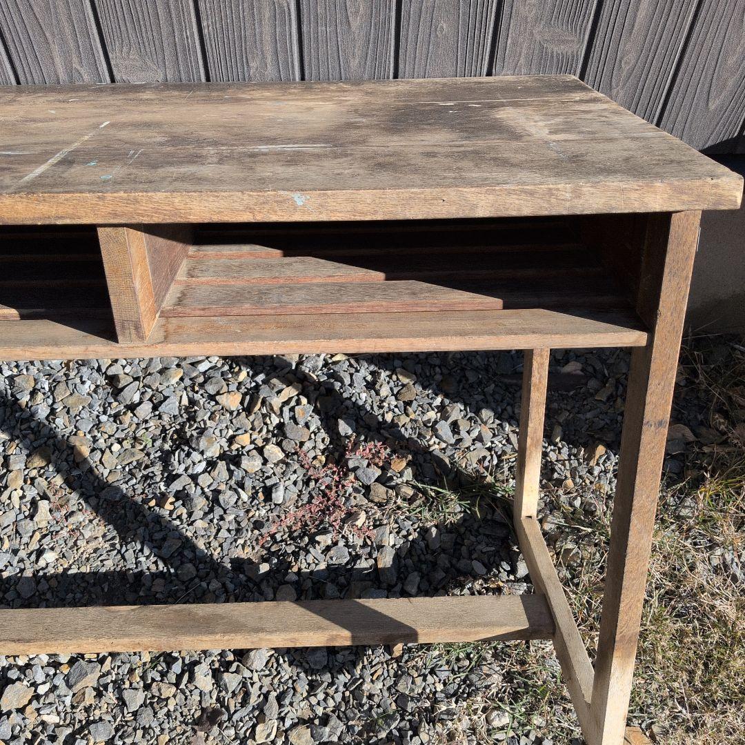 木製 文机 引き出し レトロ家具 アンティーク 学習机