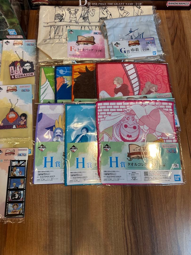 ワンピース　一番くじ　ドラマティックメモリーズ　D賞A賞C賞 下位賞