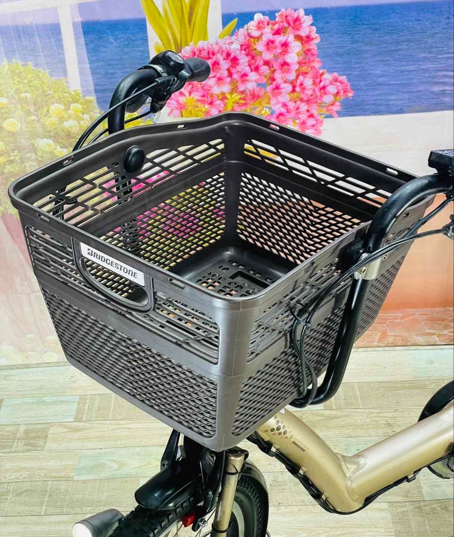 超特価！アンジェリーノ⭐️ブリヂストン子供乗せ電動アシスト自転車Y3083