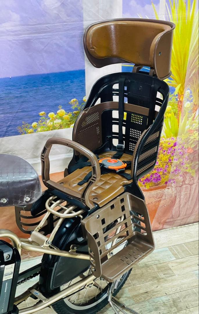 超特価！アンジェリーノ⭐️ブリヂストン子供乗せ電動アシスト自転車Y3083