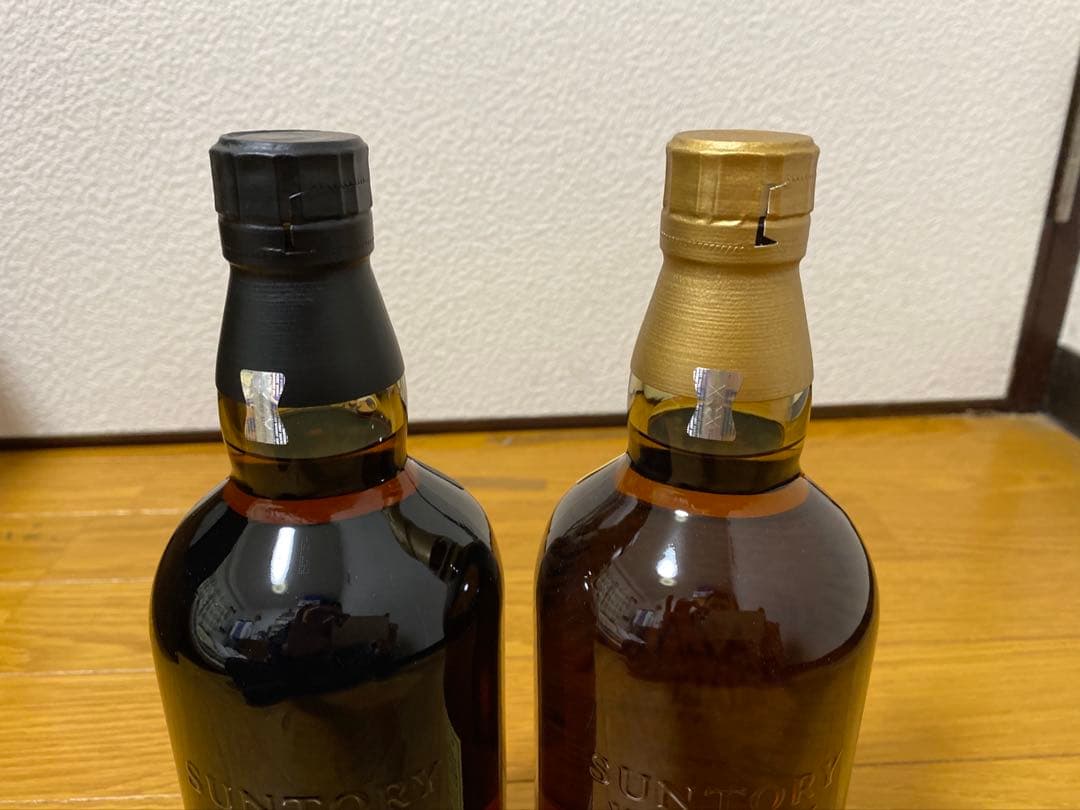 山崎 18年 & 12年 シングルモルトウイスキー2本セット
