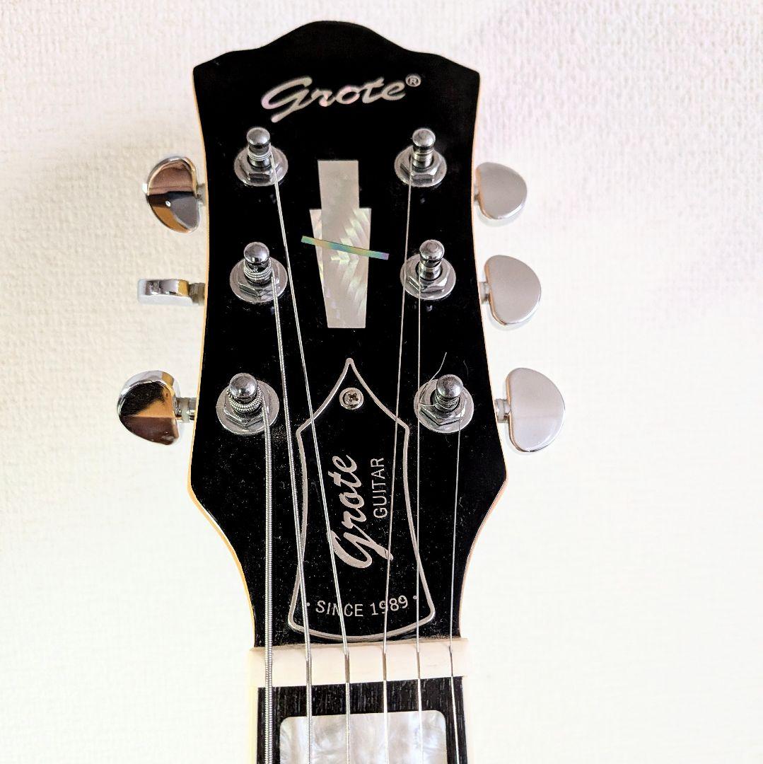 美品 Grote セミアコ エレキギター