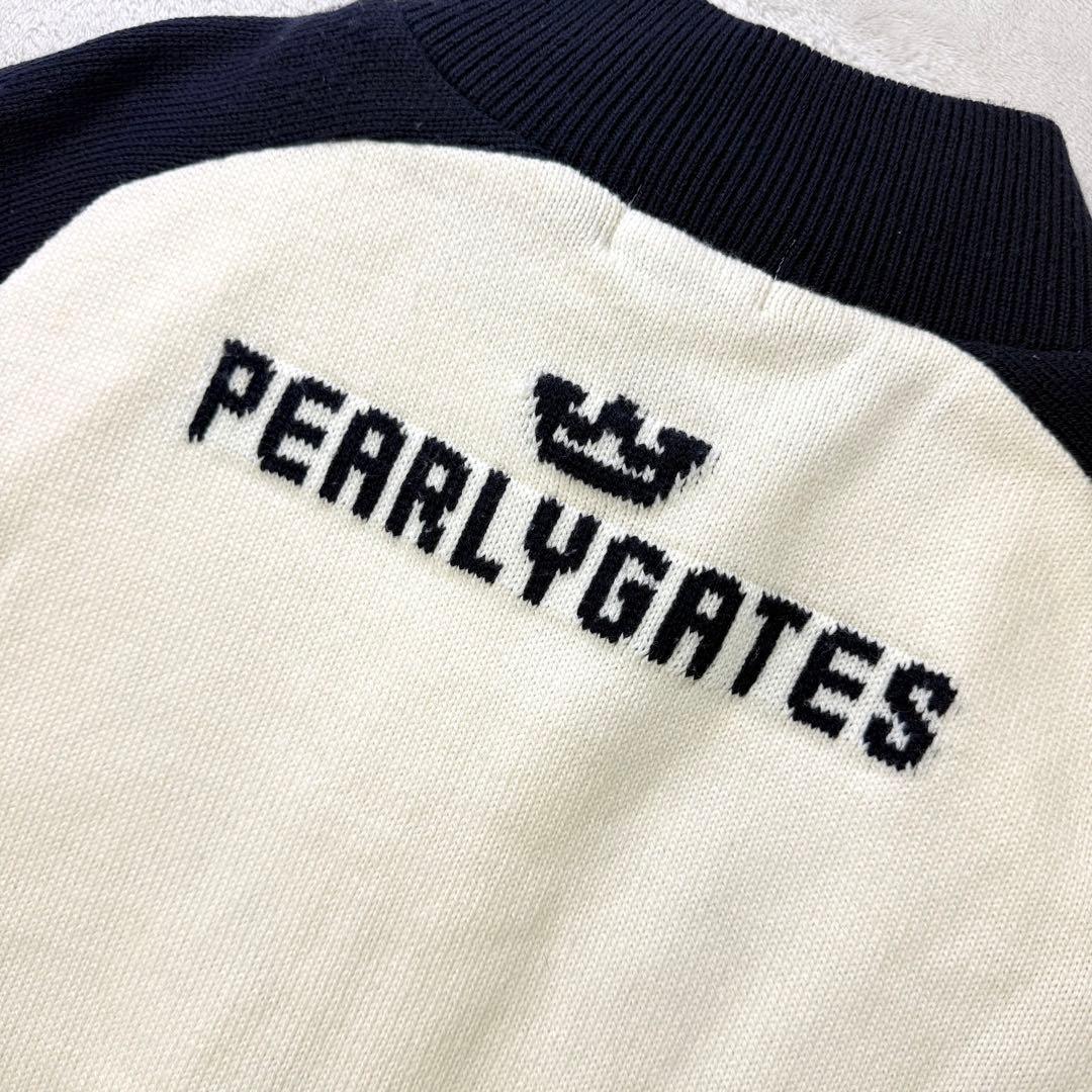 PEARLY GATES ウール混 裏地付き ニットジップジャケット M 日本製
