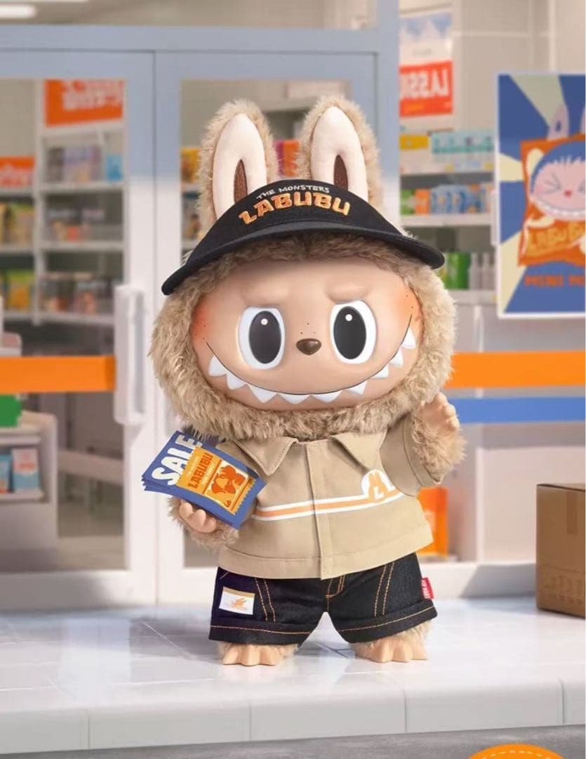 ぬいぐるみ THE MONSTER LABUBU THE NAUGHTY CASH