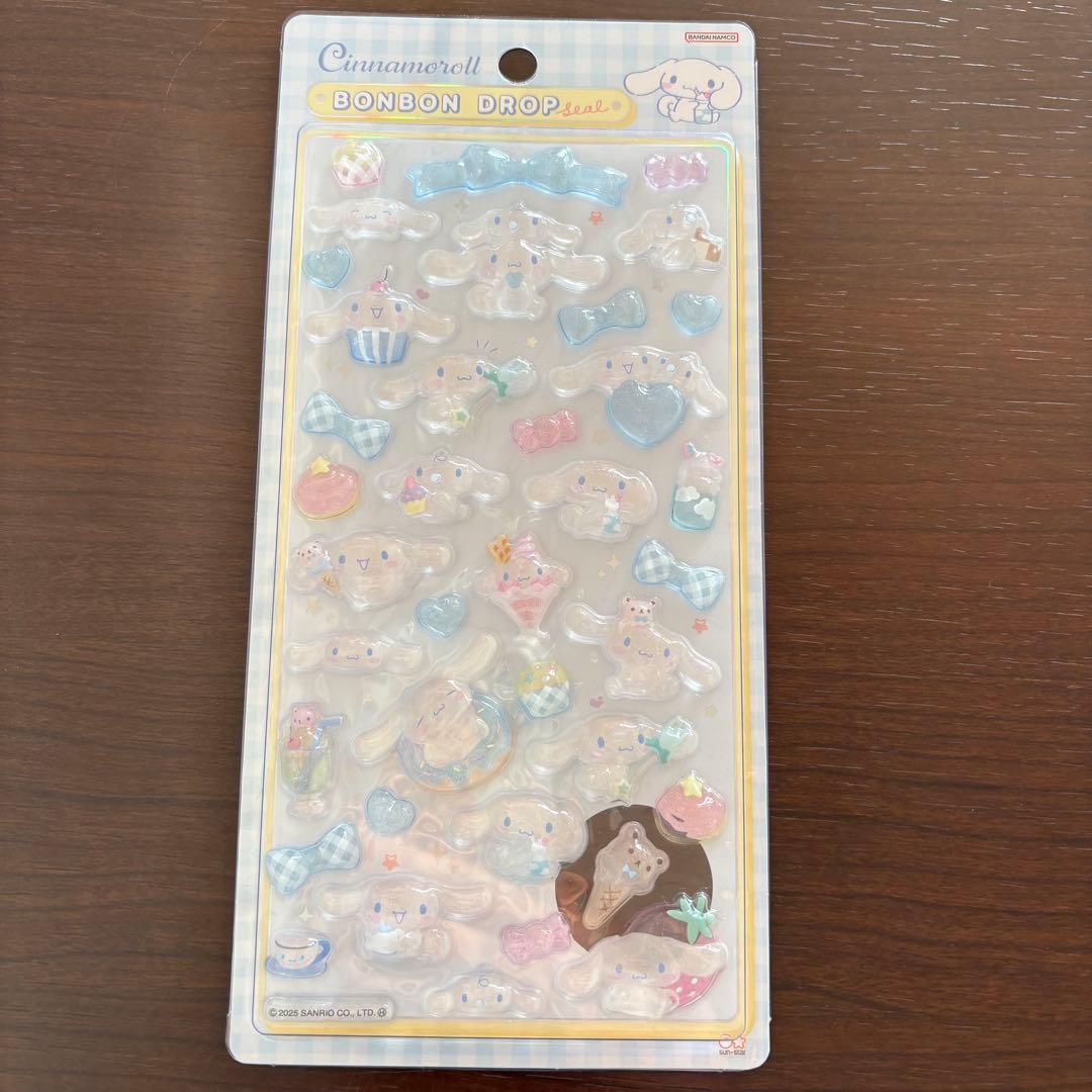 サンリオ　ボンボンドロップシール　第二弾　全8種コンプリートセット