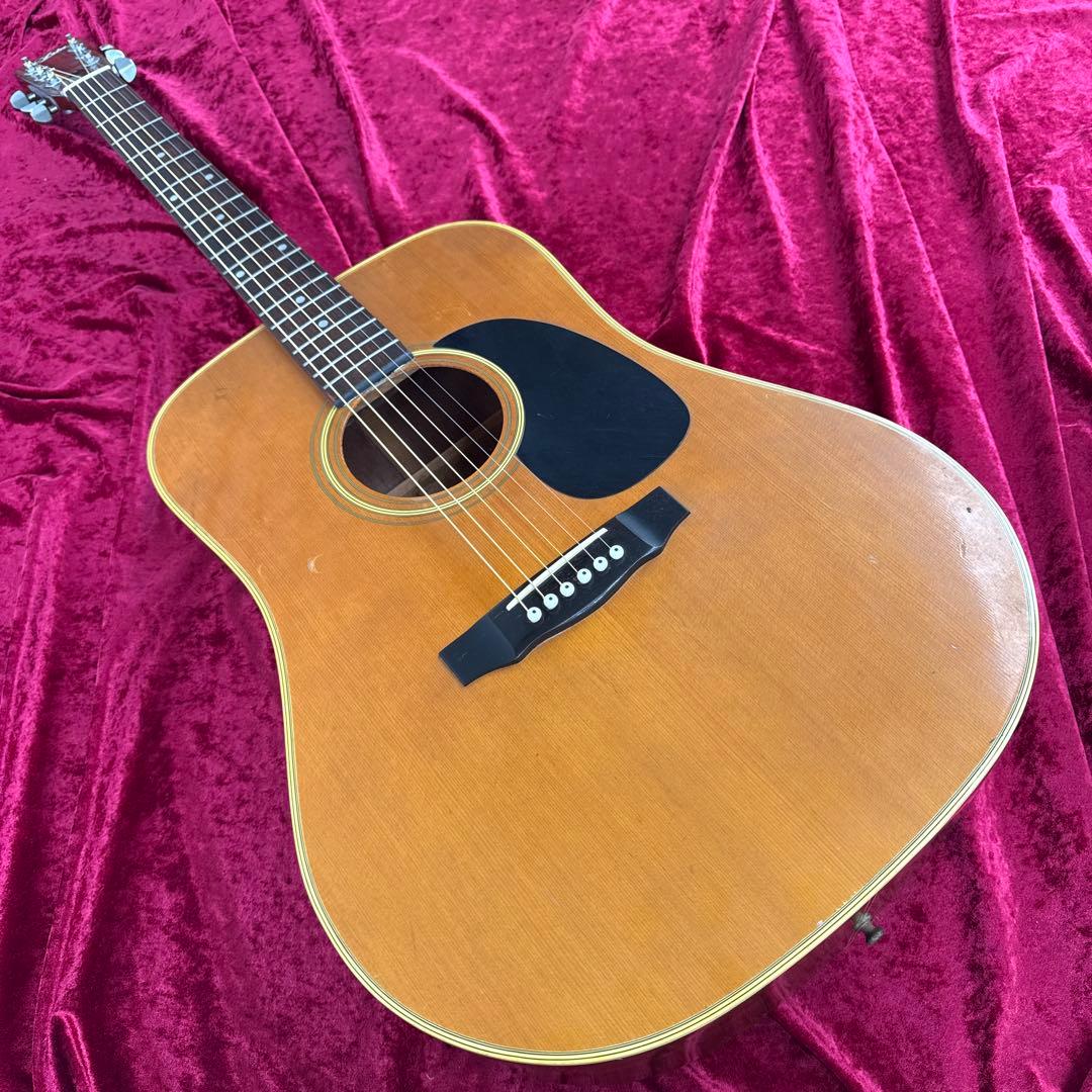 メンテ済 ARIA W200 70年代製 アコースティックギター 日本製 アリア