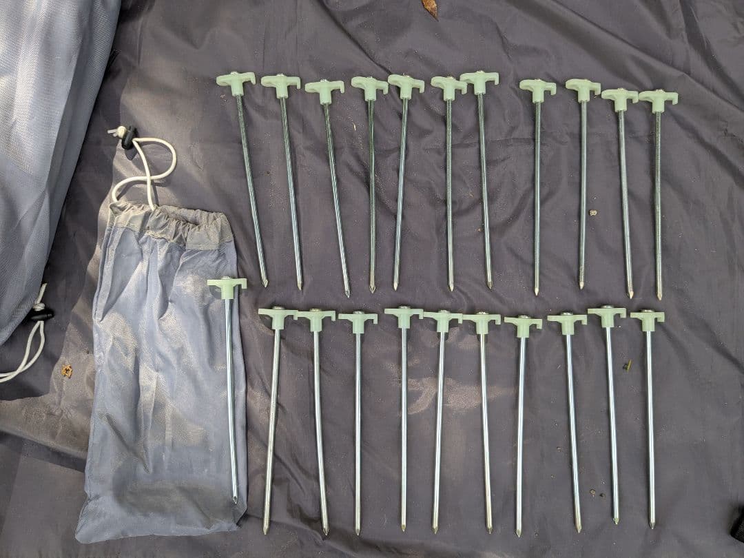 【ジャンク品】DOD　タケノコテント　おまけキャノピーポール付き