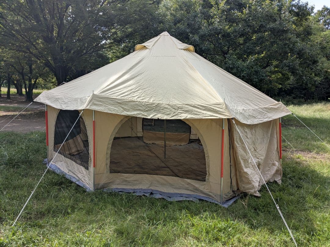 【ジャンク品】DOD　タケノコテント　おまけキャノピーポール付き