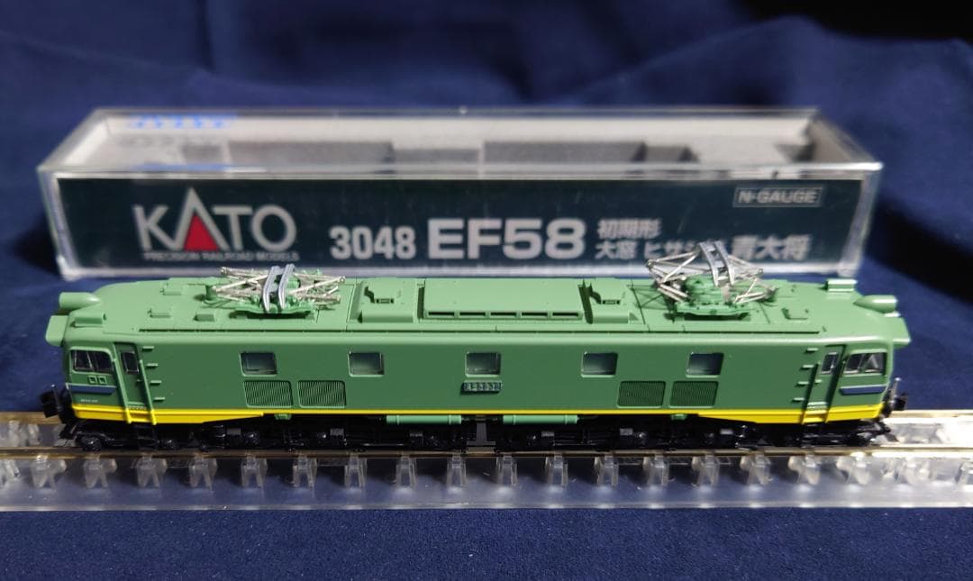 KATO はと青大将 7両+5両+マイ38 2両+EF58