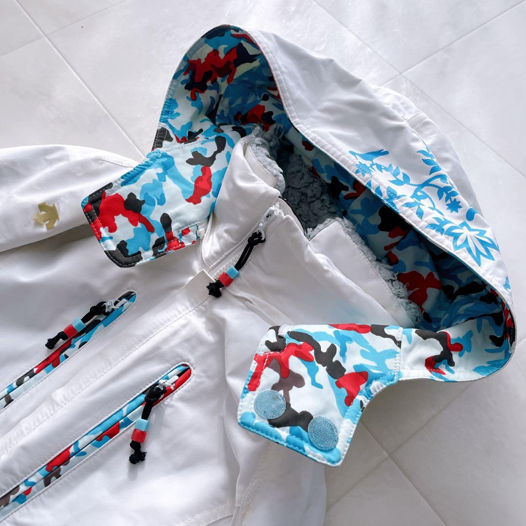 DESCENTE✨デサント HEAT NAVI スキー スノボウェア カモフラ柄