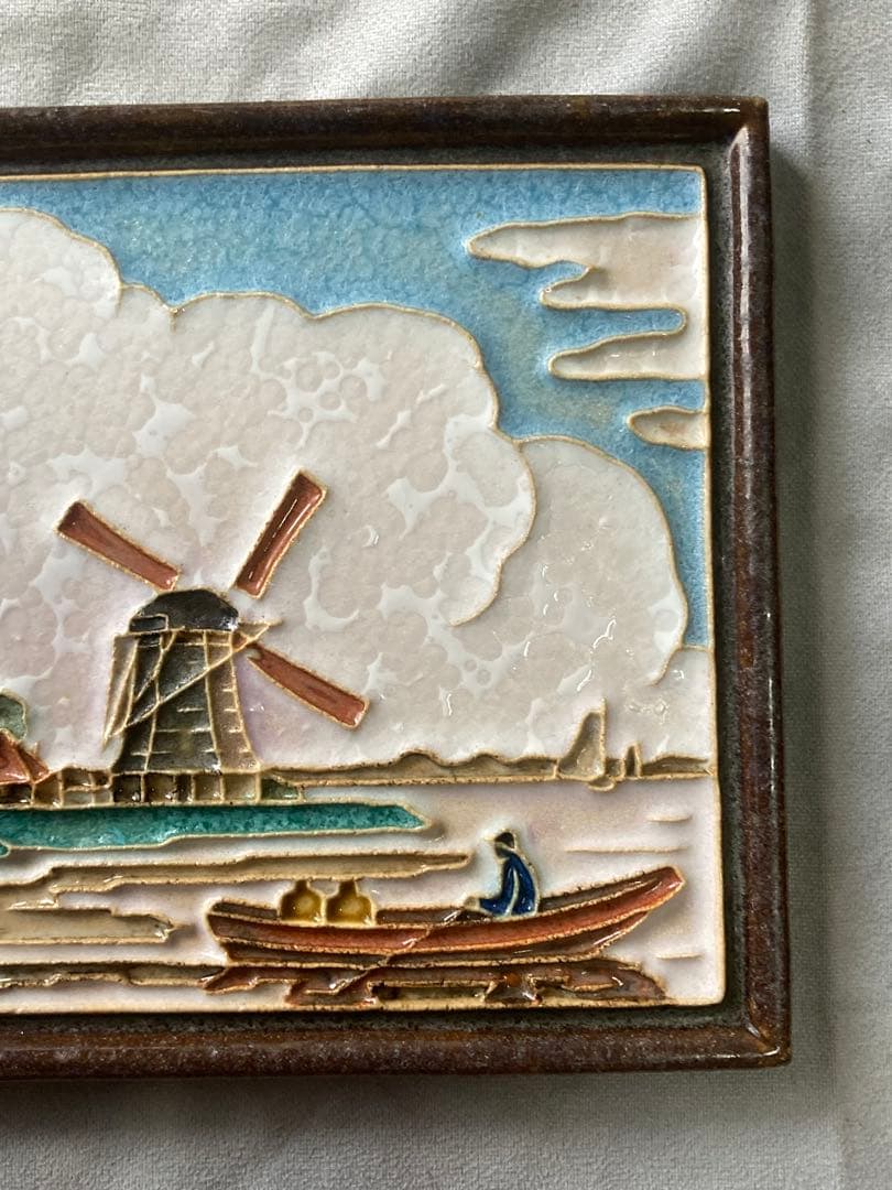 ジャンク品 ロイヤルデルフト タイル アンティーク雑貨