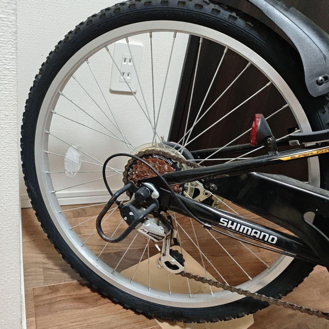 【子供用】マウンテンバイク　24インチ　6段ギア