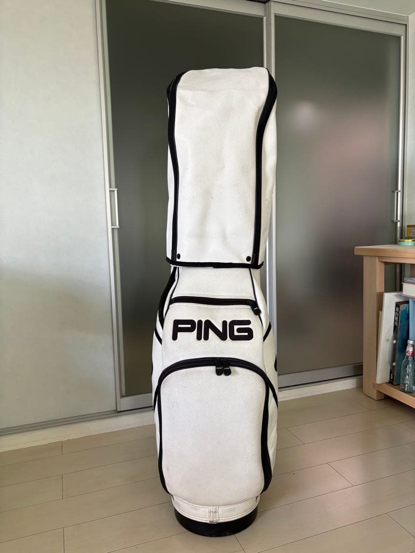 【値下げ検討！】PING キャディバッグ ホワイト