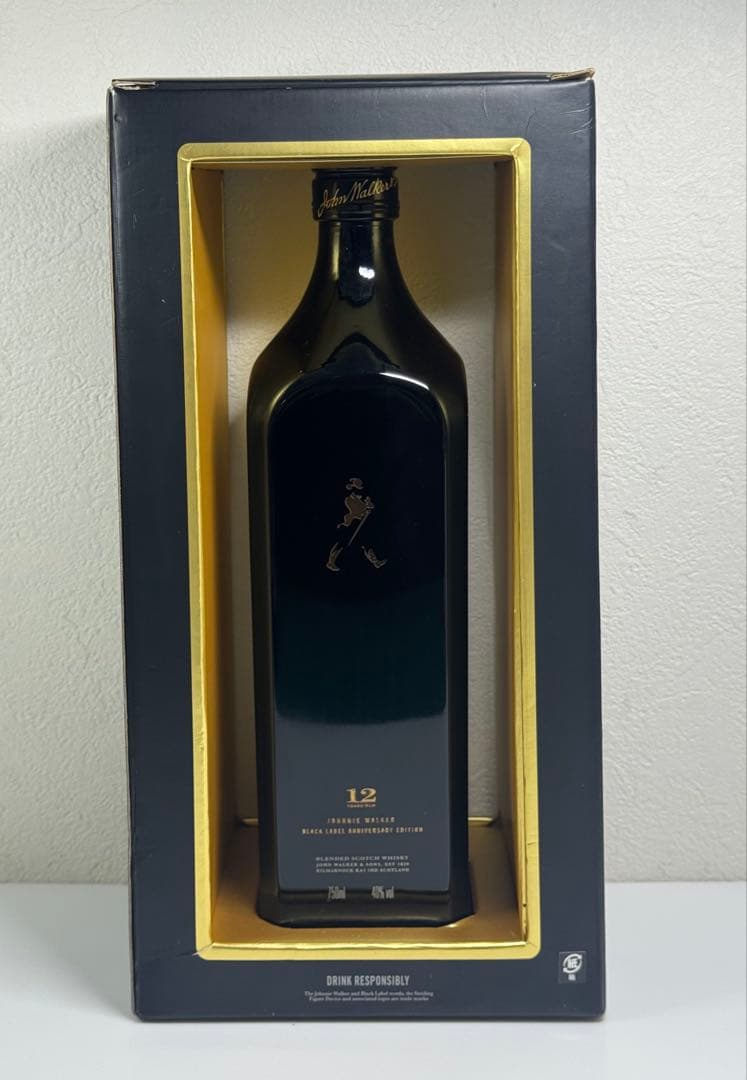 希少・ジョニーウォーカー ブラックラベル 12年 100周年記念 アニバーサリー