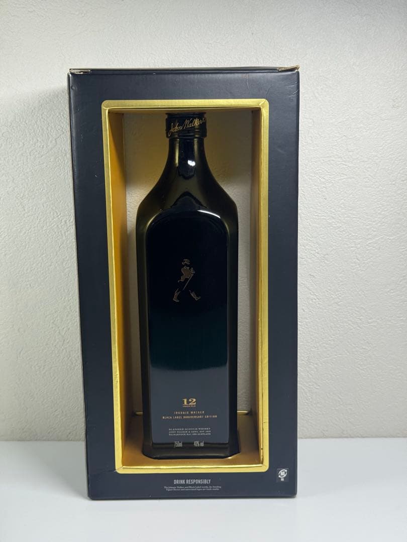 希少・ジョニーウォーカー ブラックラベル 12年 100周年記念 アニバーサリー