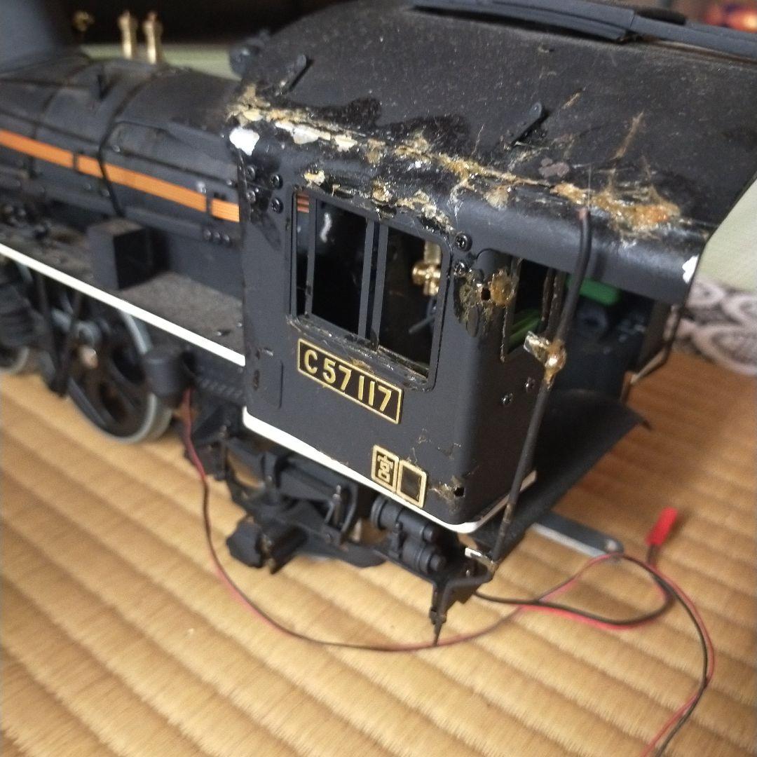 【ジャンク・部品取り用】ディアゴスティーニ　C57 117 鉄道模型