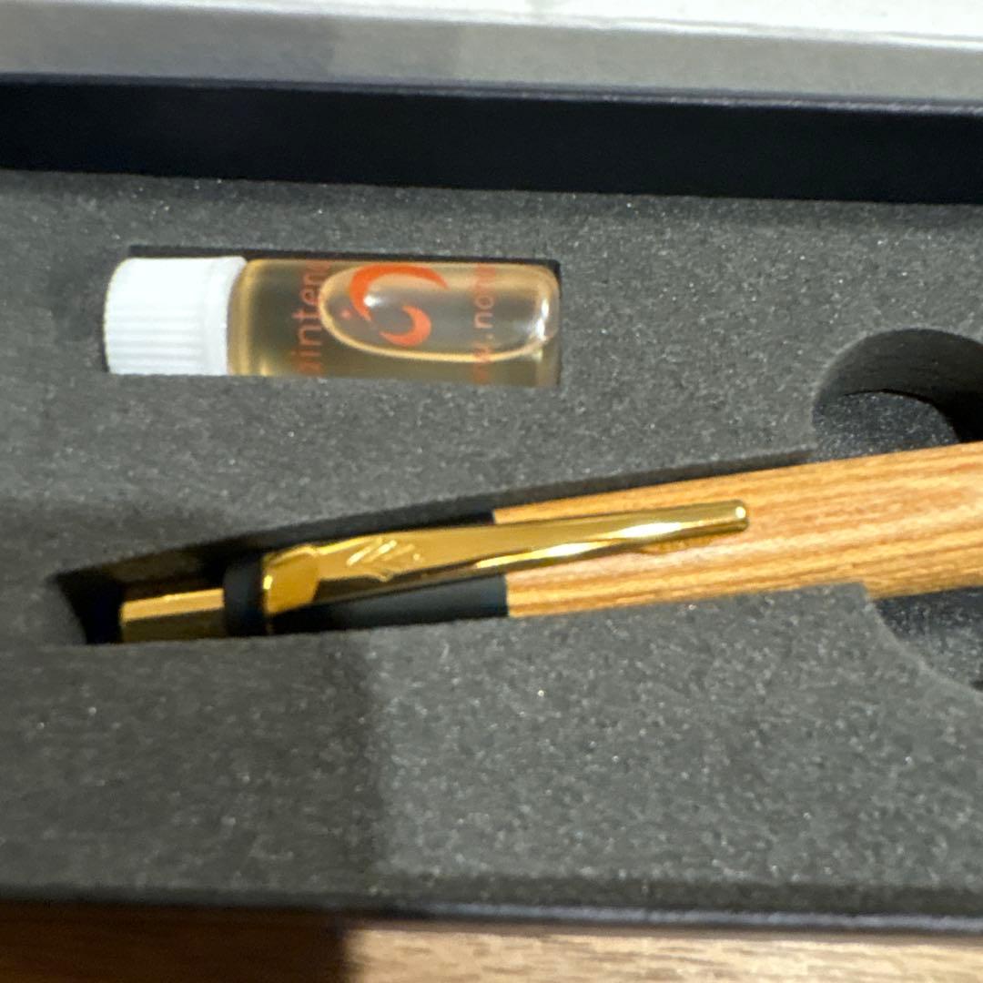 【野原工芸 欅（けやき） シャープペンシル 0.5mm ゴールド金具】　野原工芸