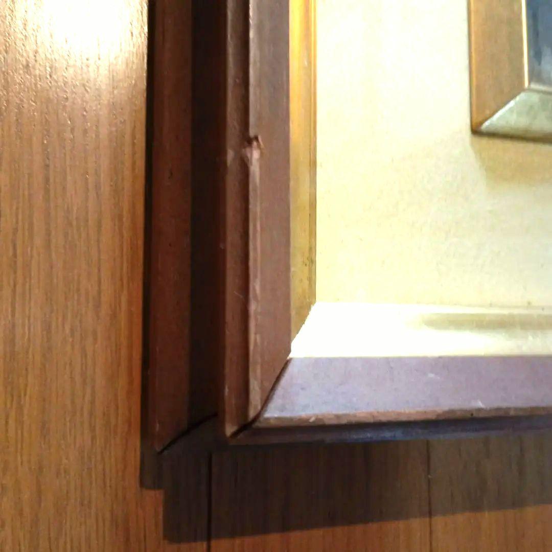 絵画　油彩　Shindo Mori サンマルタン運河　F3 　森真道　S