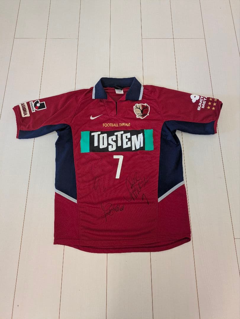 希少　鹿島アントラーズ 2002-2003 ホーム ユニフォーム M