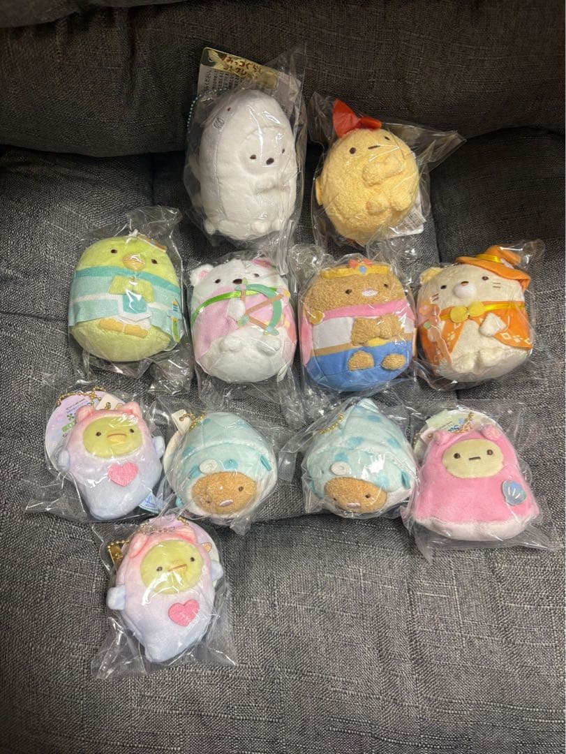 すみっコぐらし てのりぬいぐるみ セット 空の王国とふたりのコ 水族館限定