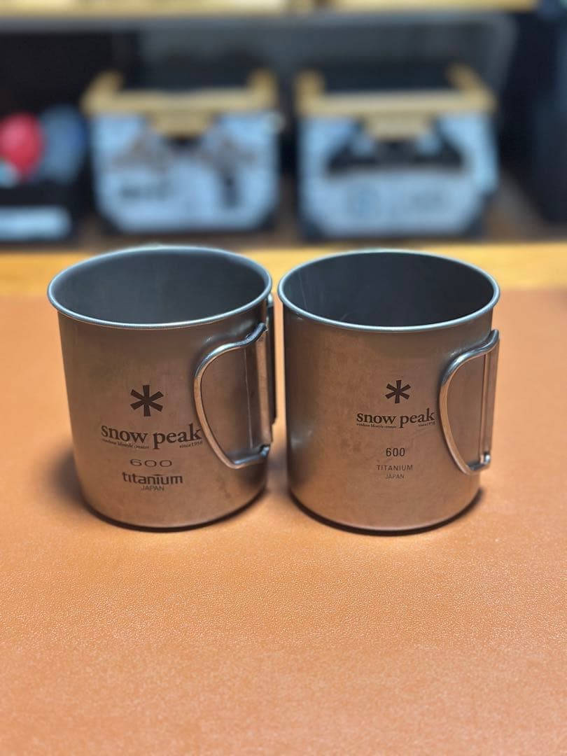  peak チタンマグカップ 5個セット