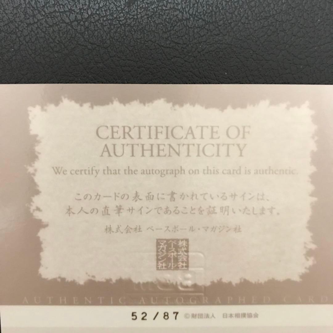 故、二代目、若乃花幹士、第56代横綱、B B M大相撲レジェンド、グローリー。